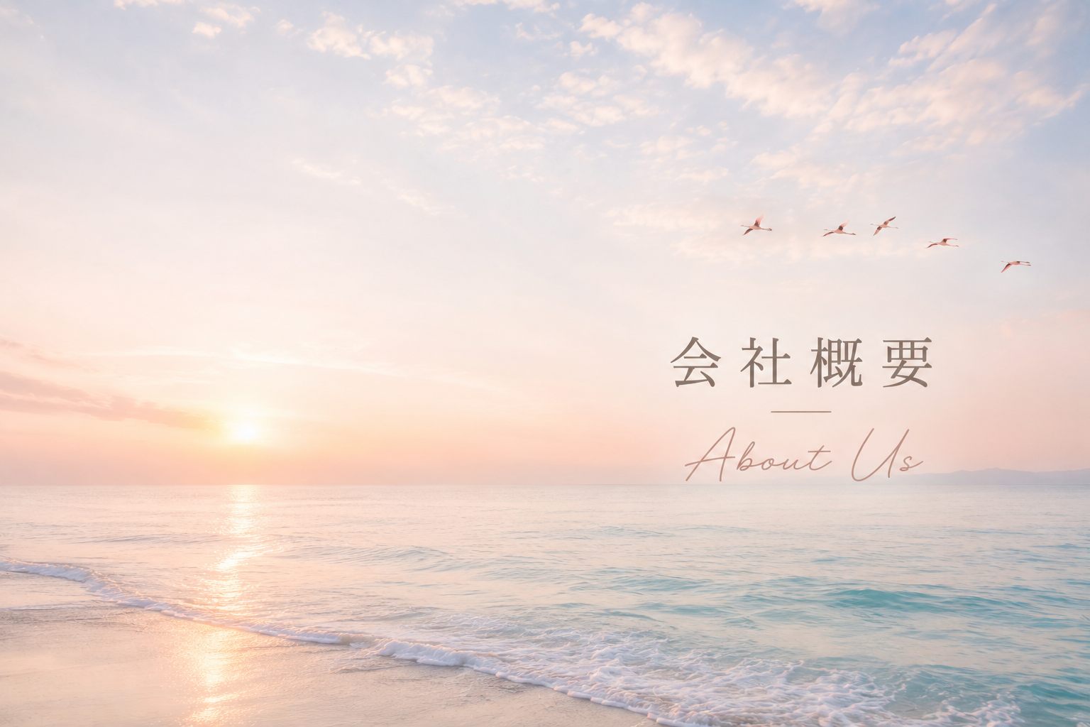 会社概要 About Us